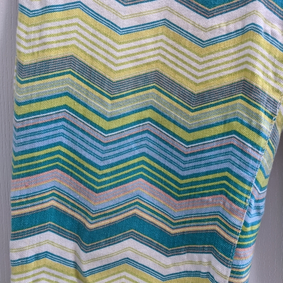 Celebrity Pink Original Cropped Denim- Multicolour Zigzag - Picture 9 of 9